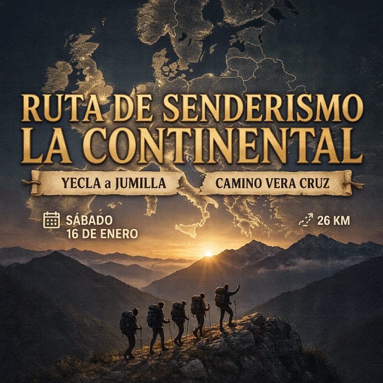 🗺️ La Continental: Yecla – Jumilla (Camino de la Vera Cruz) – JUMILLAVENTURAS 2027